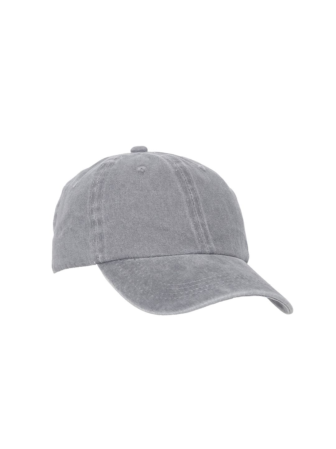 FabSeasons Women Grey Baseball Cap With Pony Hole Price in India