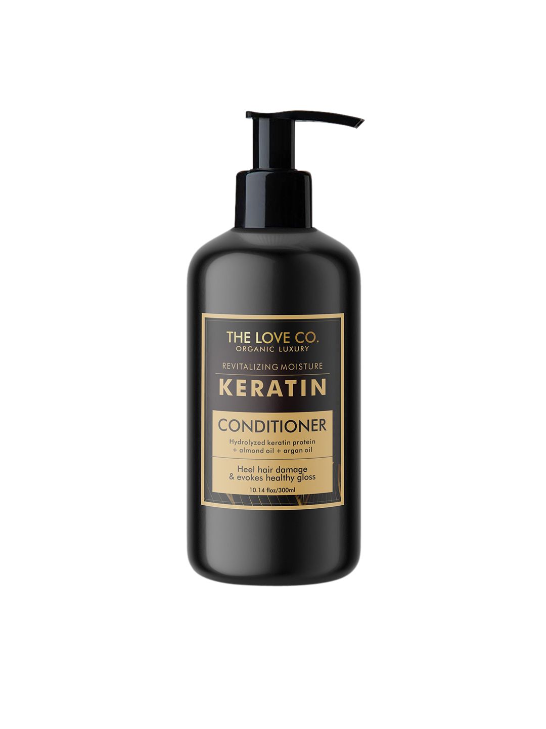 THE LOVE CO. Keratin Hair Conditioner with Almond & Argan Oil Extracts - 300ml Price in India