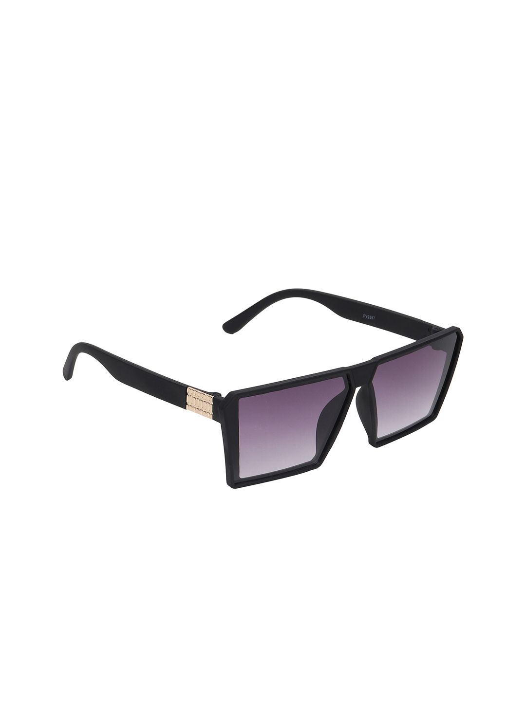 SCAGLIA Unisex Grey Lens & Black Square Sunglasses with UV Protected Lens SCG_CROATIA-GREY Price in India