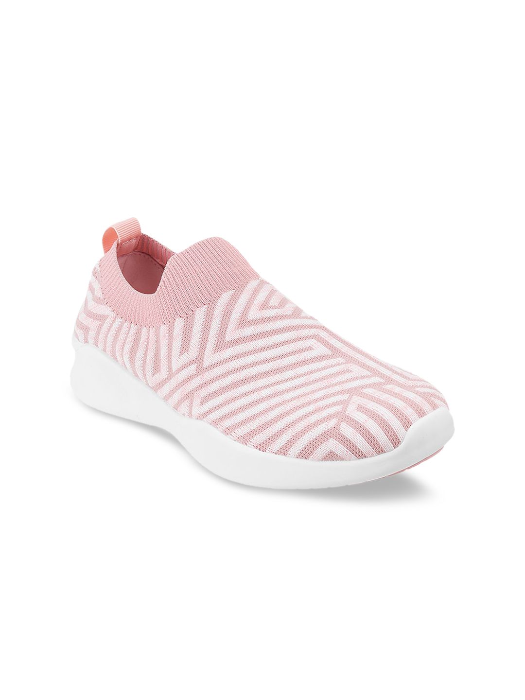 ACTIV Women Pink Printed Slip-On Sneakers Price in India