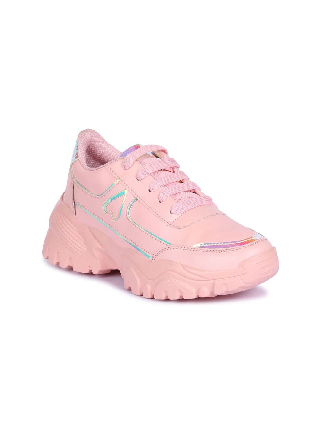 Alishtezia Women Pink Walking Non-Marking Shoes Price in India