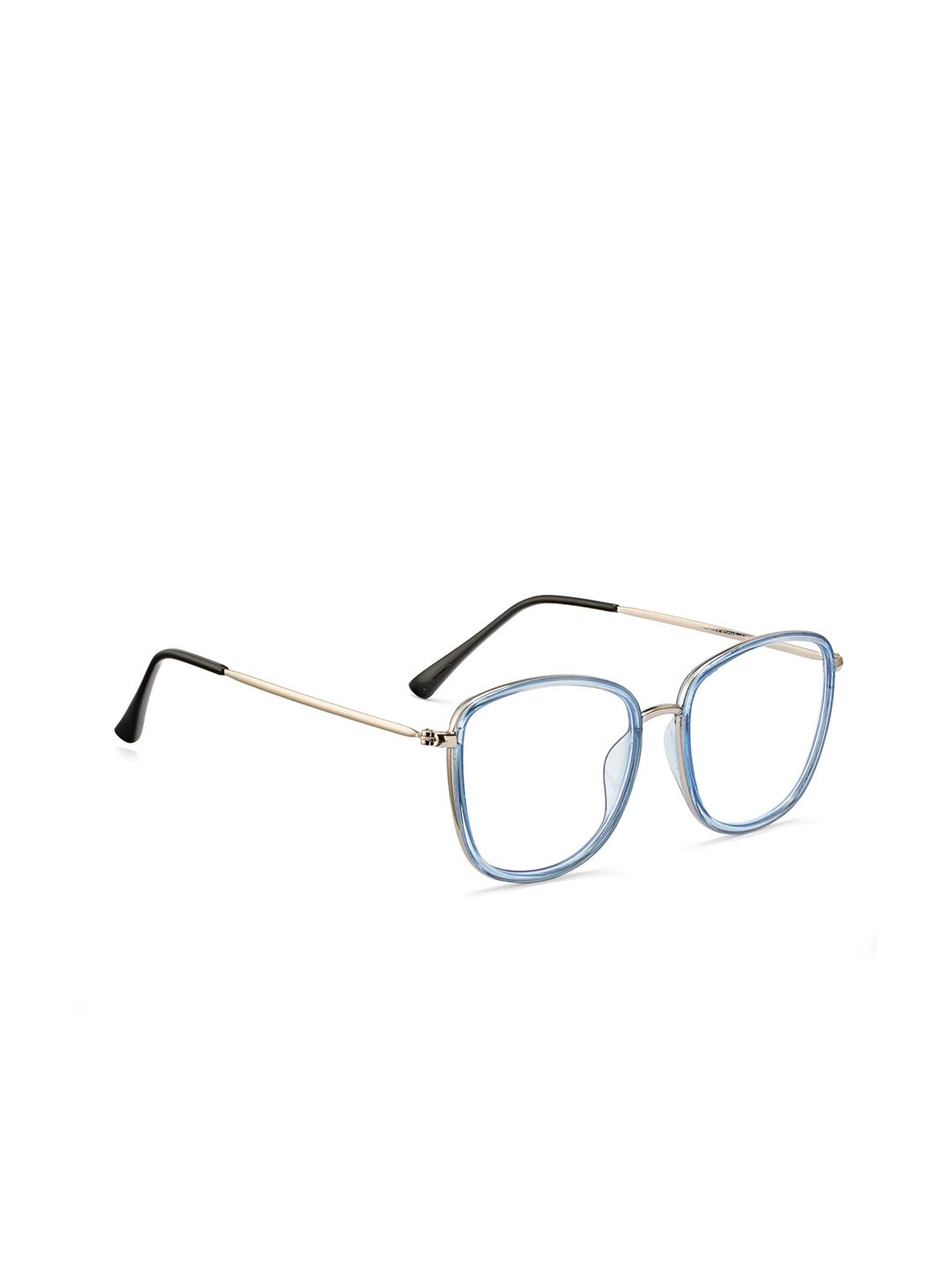 ROYAL SON Unisex Blue Full Rim Square Frames Price in India