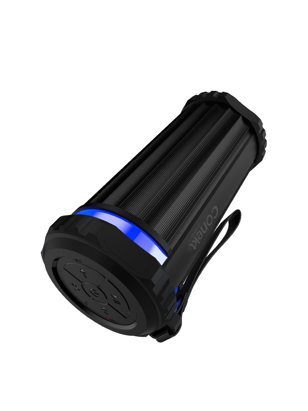 CONEKT Black Solid Hurricane 10W Bluetooth Speaker Price in India