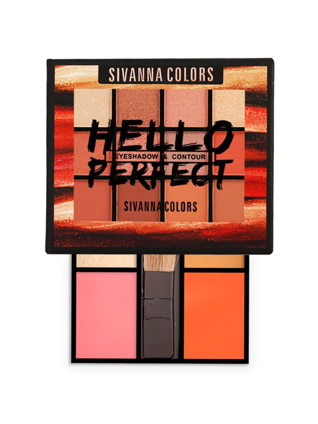 Sivanna Colors Hello Perfect Eye Shadow & Contour Mini Palette - HF5016 02 Price in India
