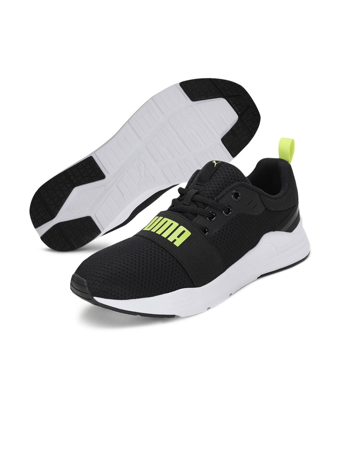 Puma Unisex Black Sneakers Price in India