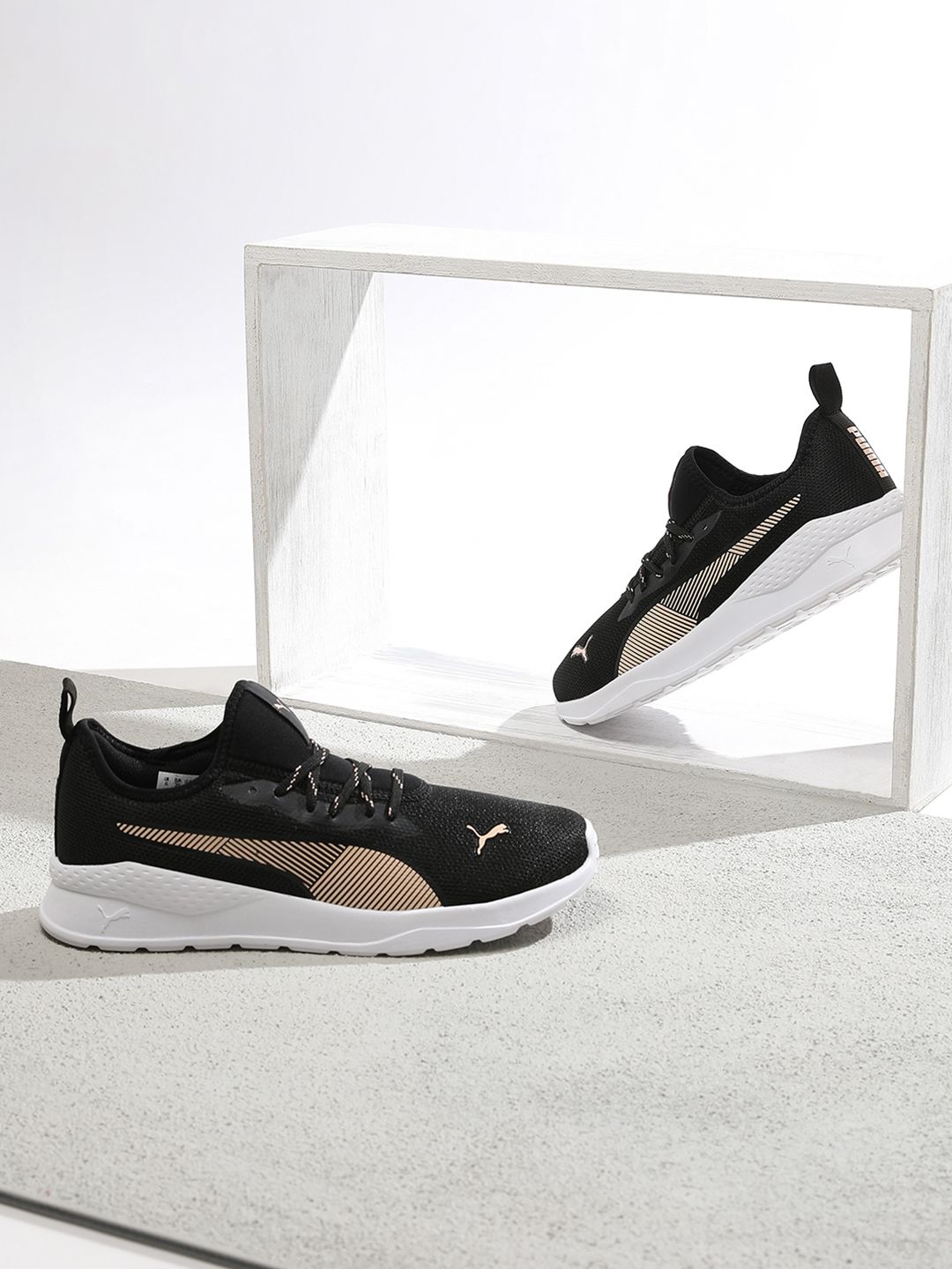 Puma Women Black Sneakers