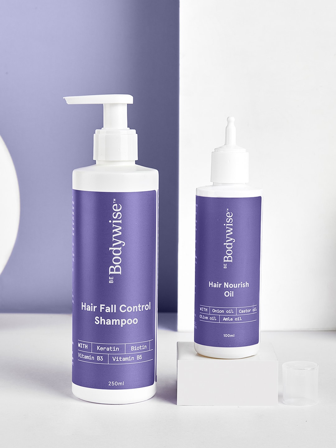 Be Bodywise Hair Fall Control Starter Pack with Hair Oil, Shampoo & Conditioner Price in India
