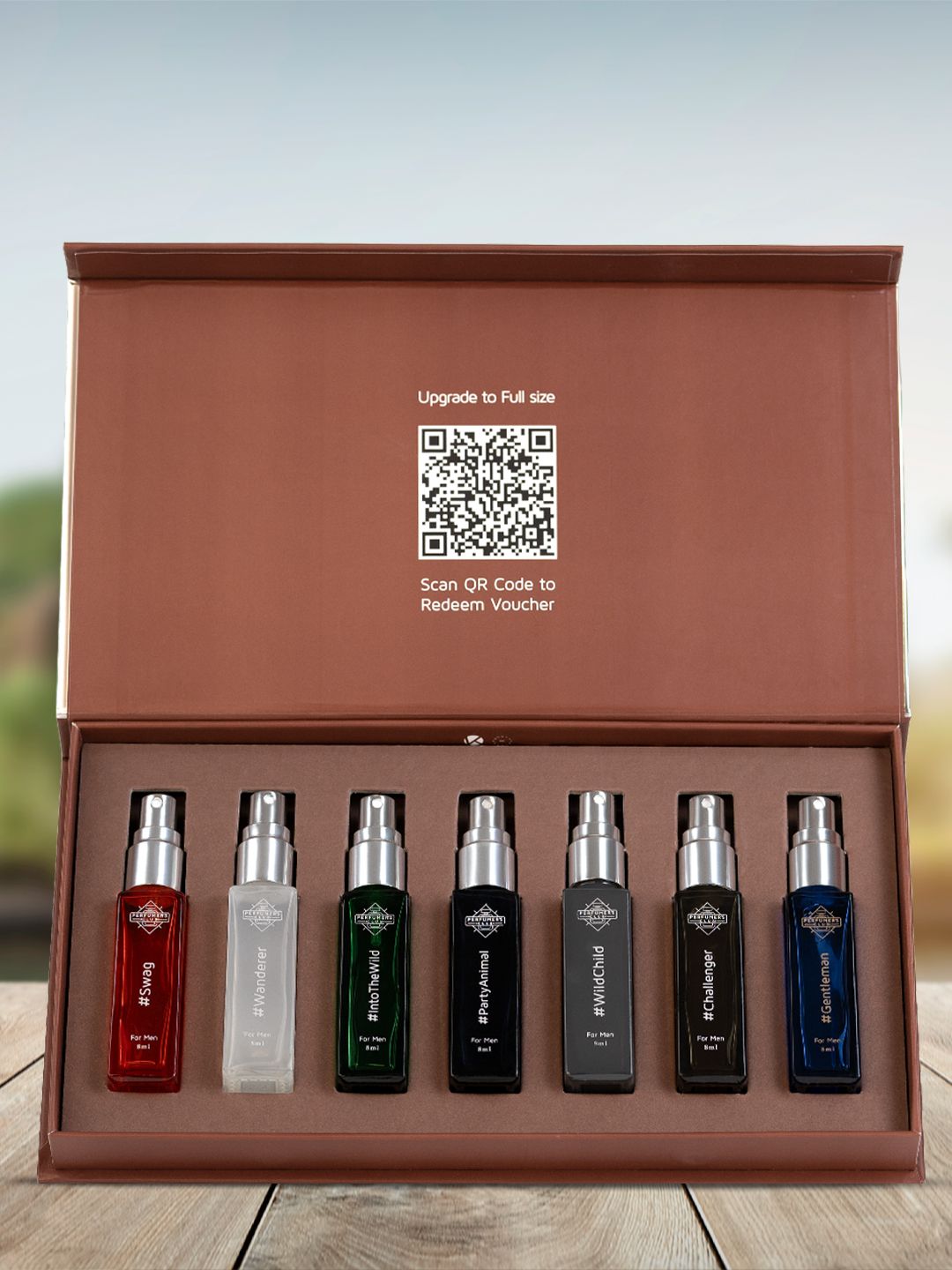 Buy PERFUMERS CLUB Men EDP Fragrance Gift Set of 7 - 8ml each