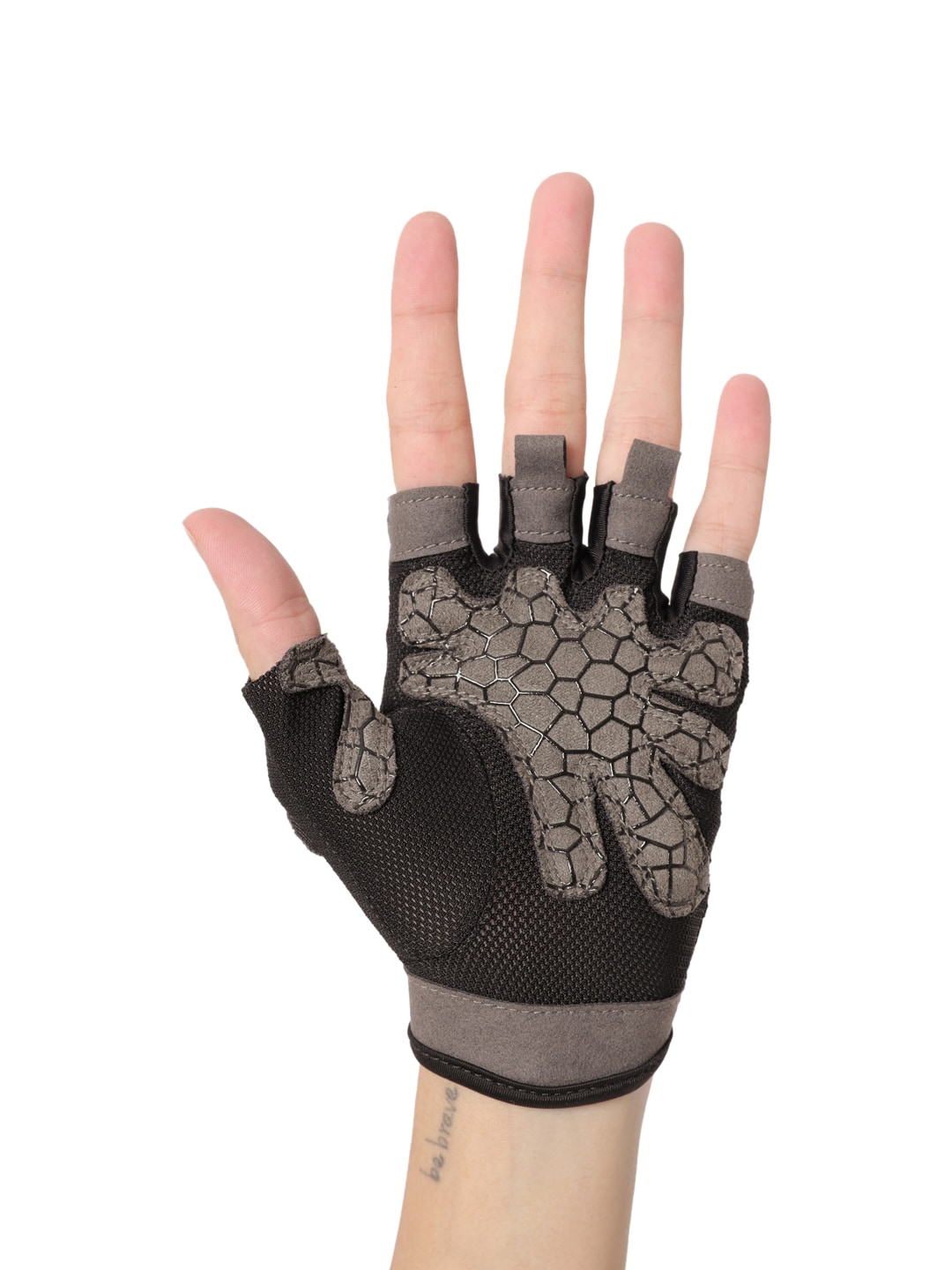 Cultsport Black & Grey Training Workout Gloves Price in India