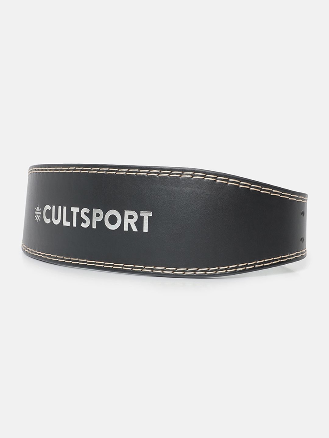 Cultsport Black Solid Workout Weight Lifting Belt Price in India