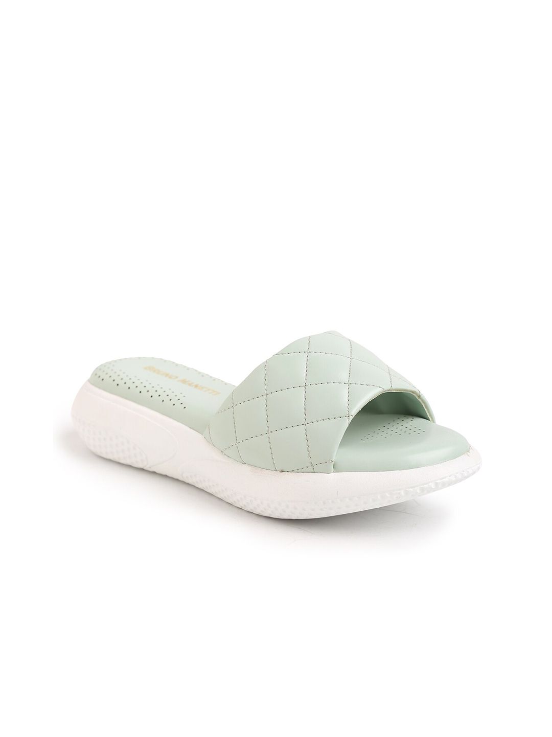 Bruno Manetti Women Off White Sliders Price in India