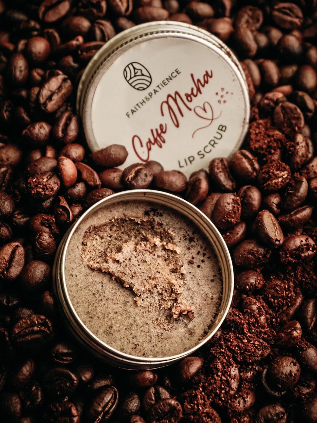 FAITH&PATIENCE Caffe Mocha Vegan Lip Scrub - 25 g Price in India