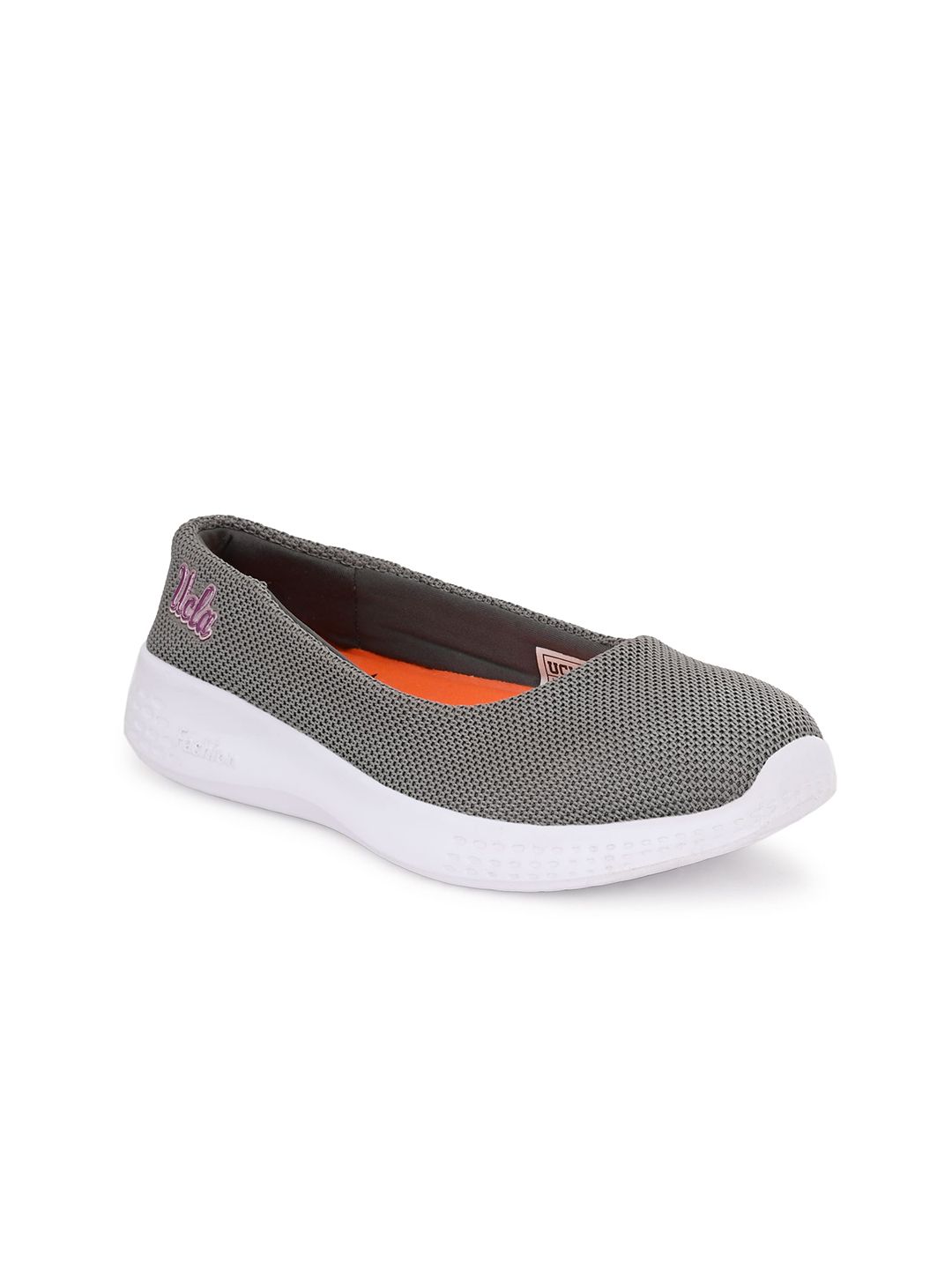 UCLA Women Grey Slip-On Sneakers Price in India