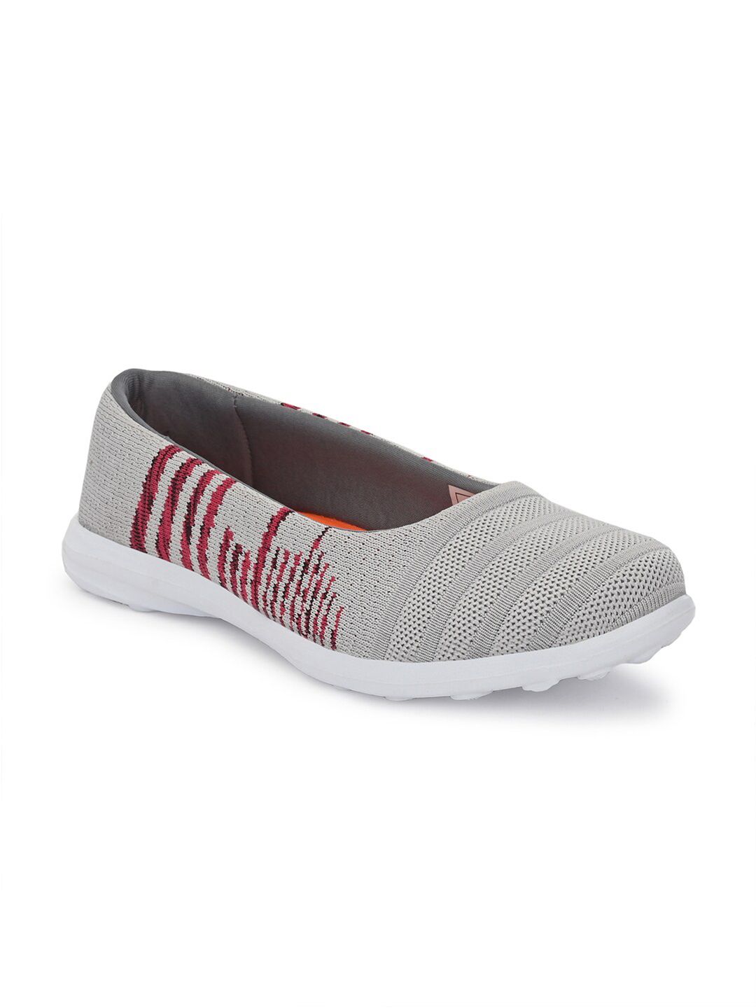 Yuuki Women Grey Mesh Walking Non-Marking Shoes Price in India