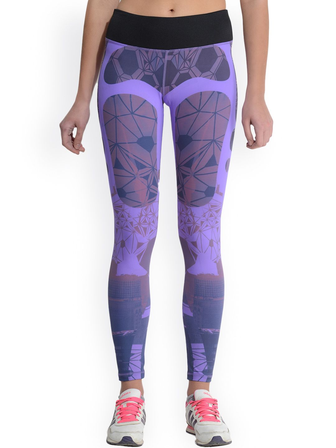 Da Intimo Purple Printed Tights Price in India