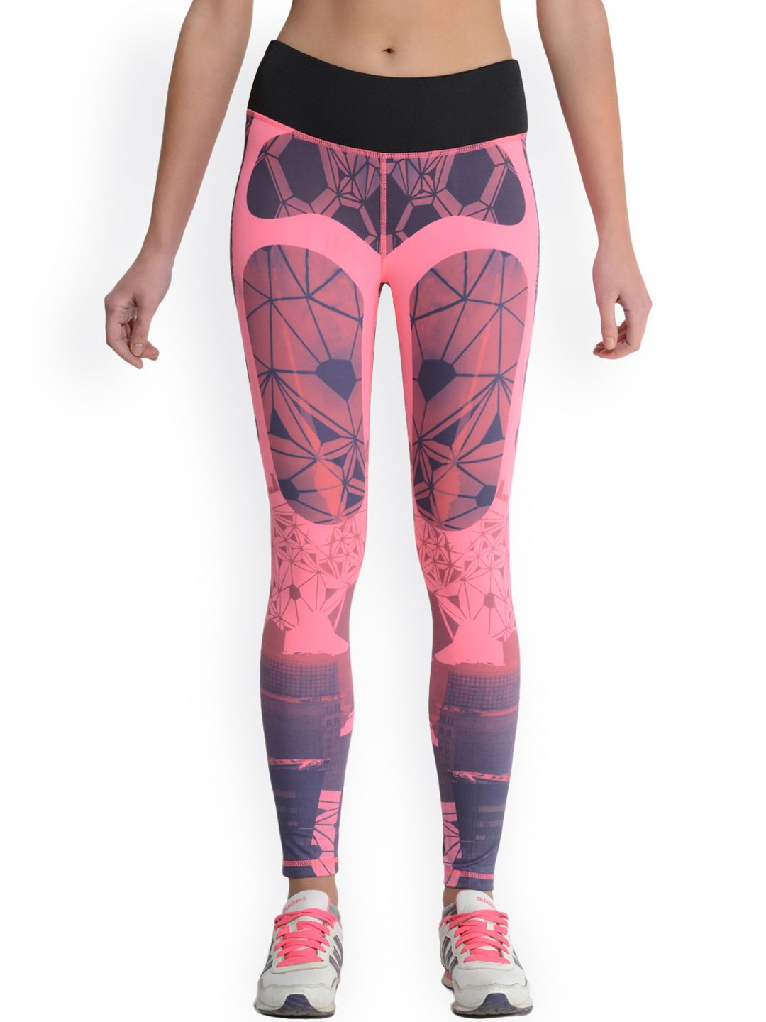 Da Intimo Pink Printed Tights Price in India