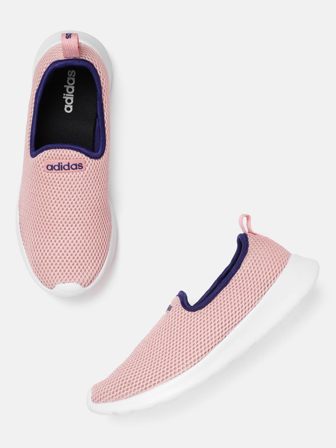 ADIDAS Women Pink Woven Design Effortso Running Shoes Price in India