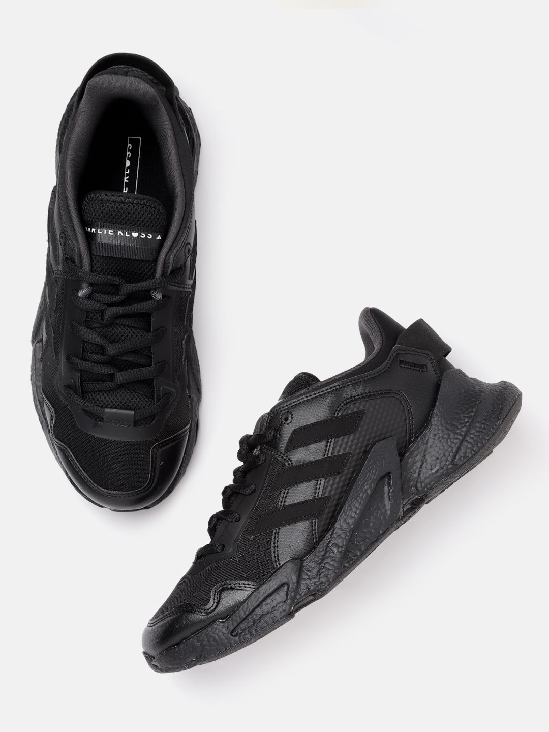 ADIDAS Women Black Solid Boost Midsole Karlie Kloss X9000 Sustainable Running Shoes Price in India