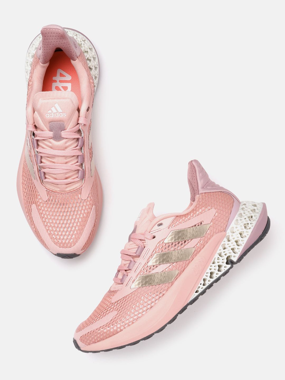 ADIDAS Women Peach-Coloured 4D FWD Pulse Sustainable Running Shoes Price in India