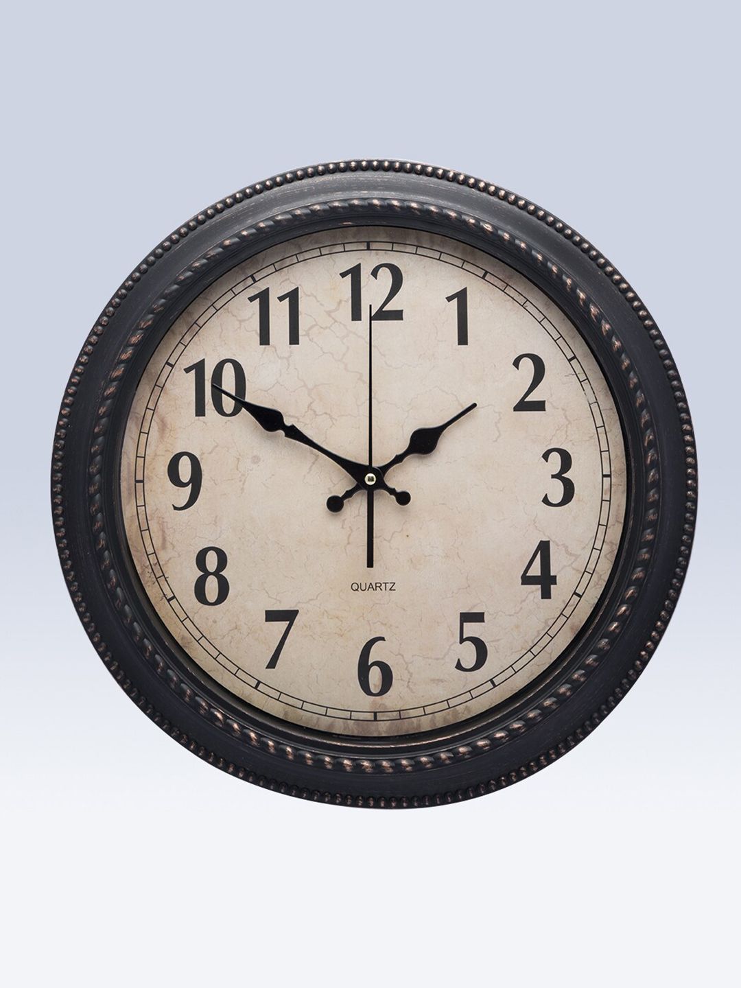 MARKET99 Brown & Black Contemporary Wall Clock Price in India