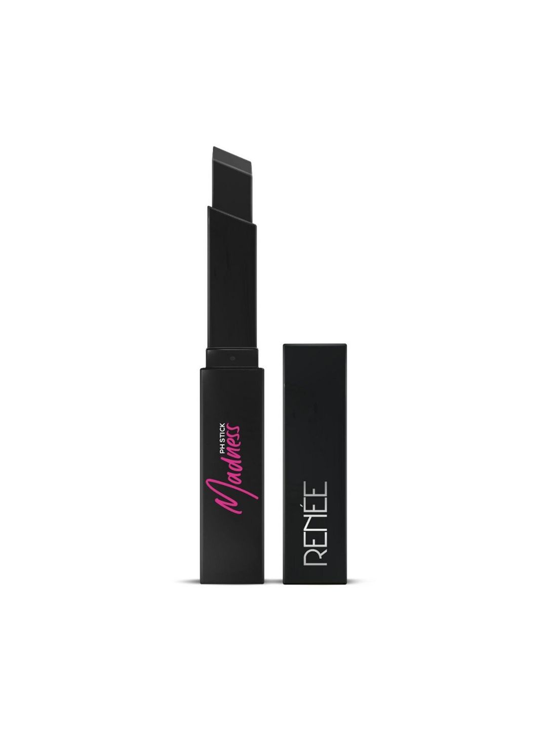 RENEE Madness pH Stick 3gm | Black Lipstick Pink Pay Off Price in India