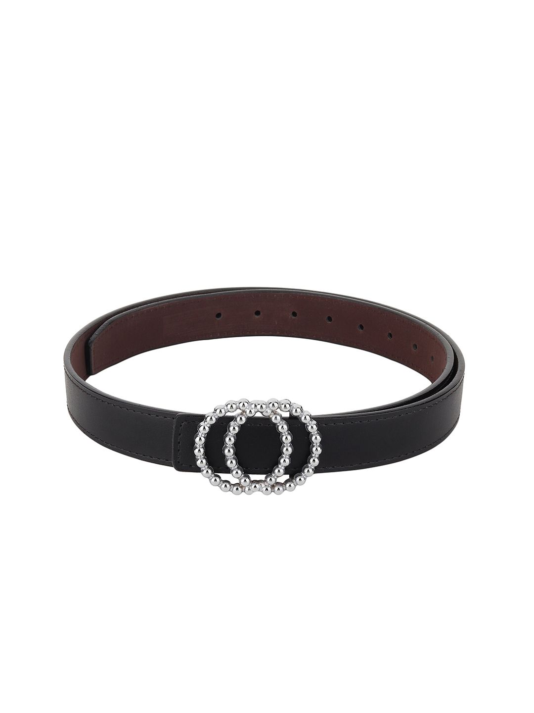 Kastner Women Black Solid Belt Price in India