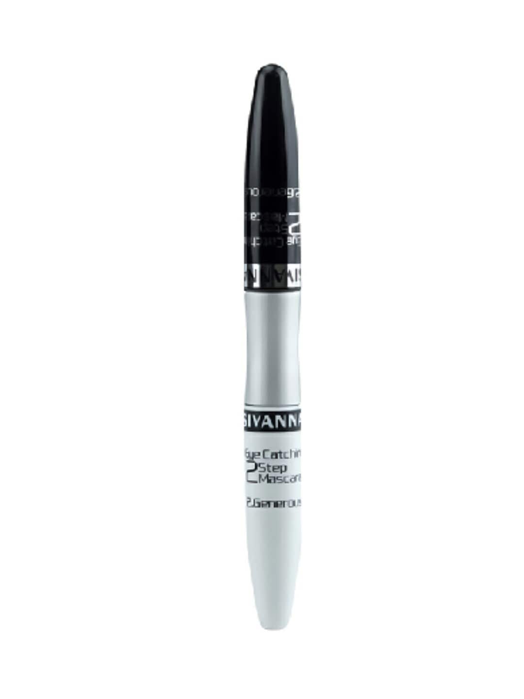 Sivanna Colors Eye Catching 2 Step Lively & Slender Mascara - Black 6192 Price in India