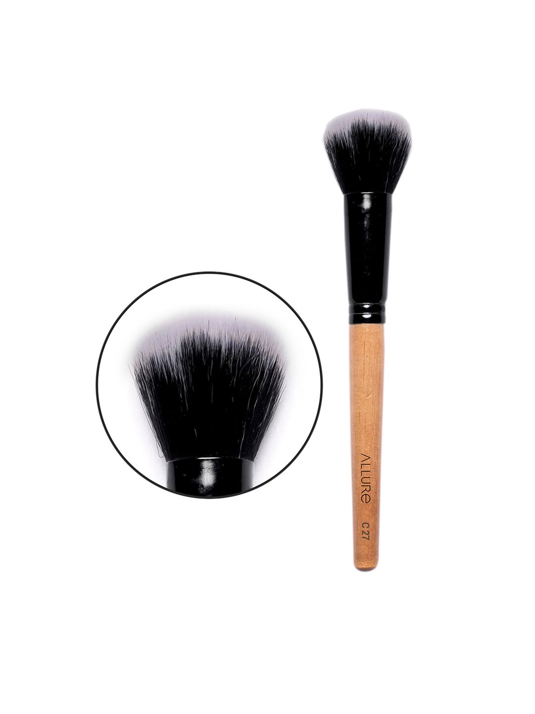 ALLURE Wooden Powder Brush C-27 Price in India