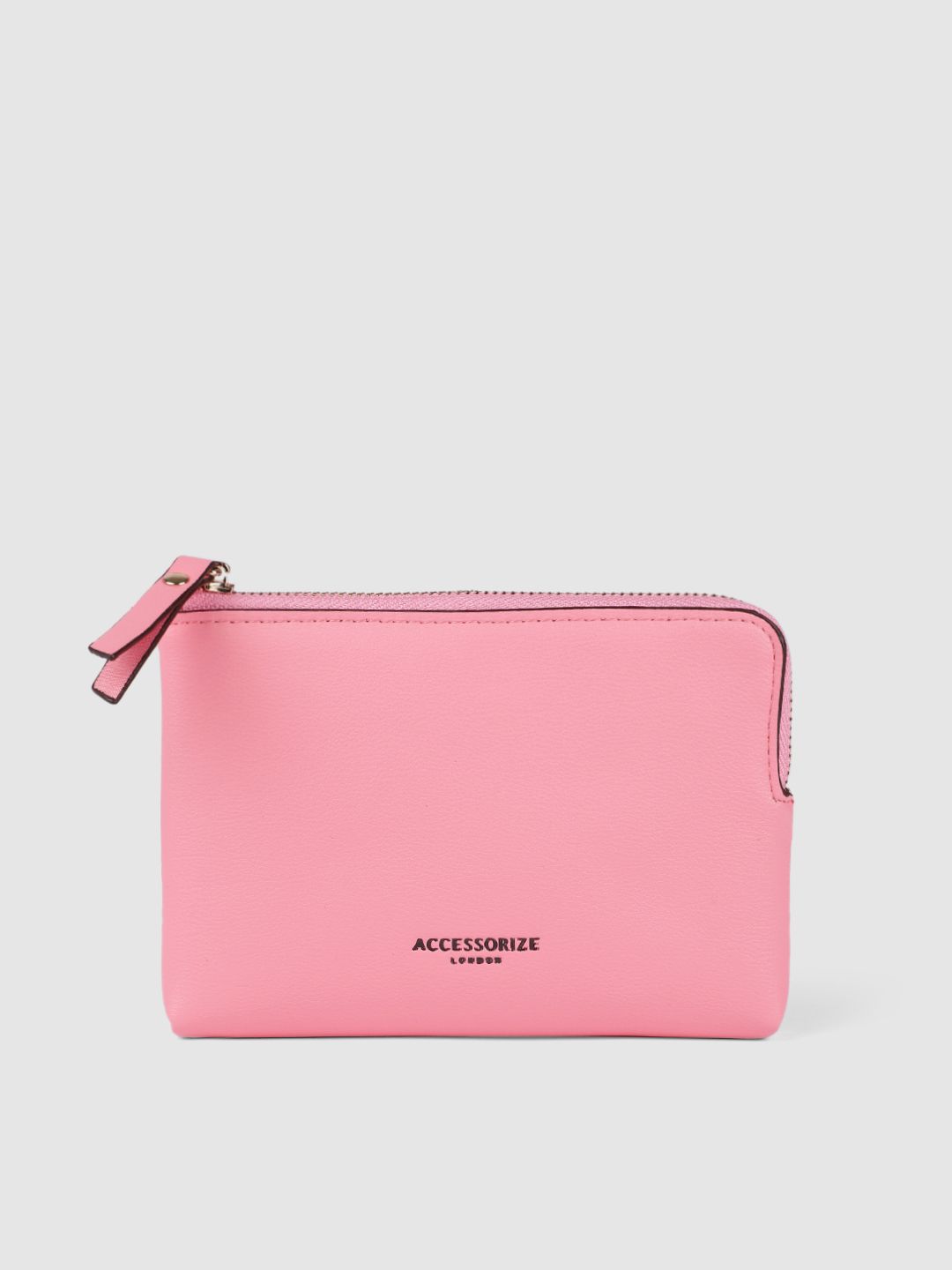 Accessorize Women Pink PU Card Holder Price in India