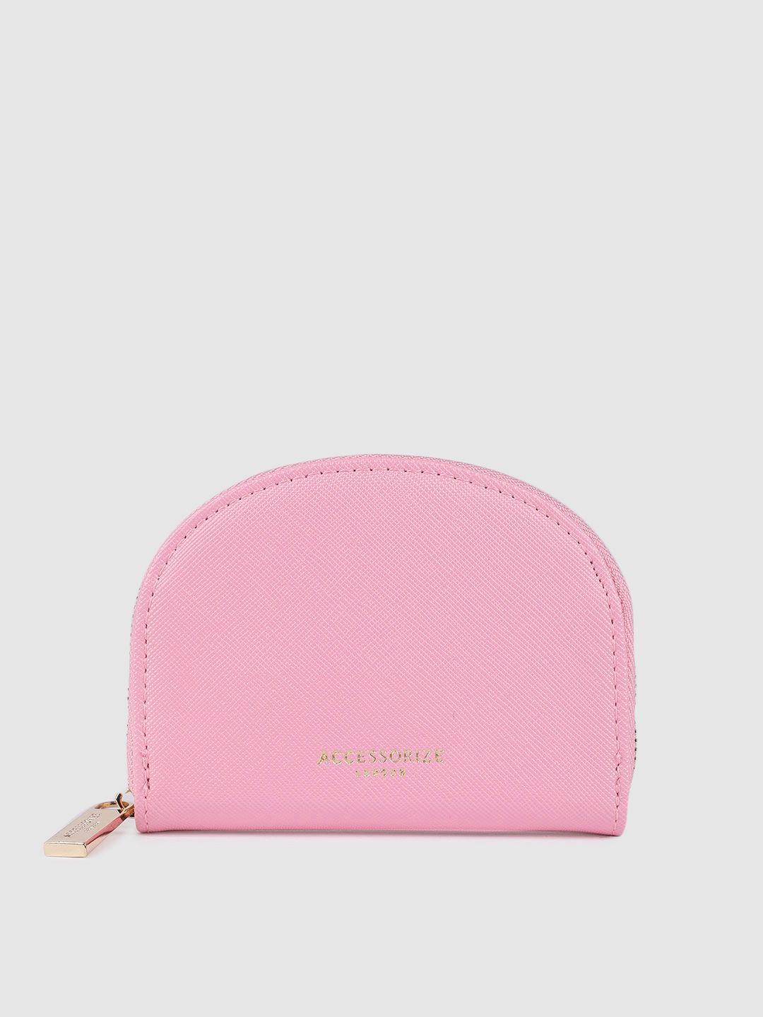 Accessorize Women Pink PU Money Clip Price in India