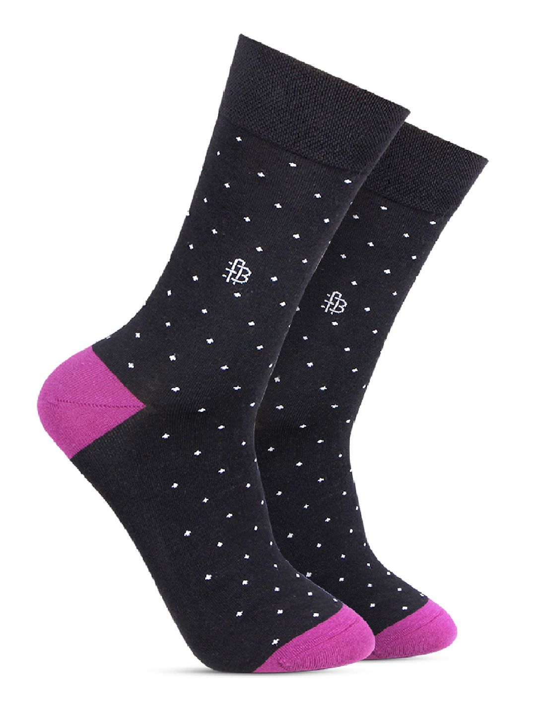 Bonjour Men Black Formal Socks