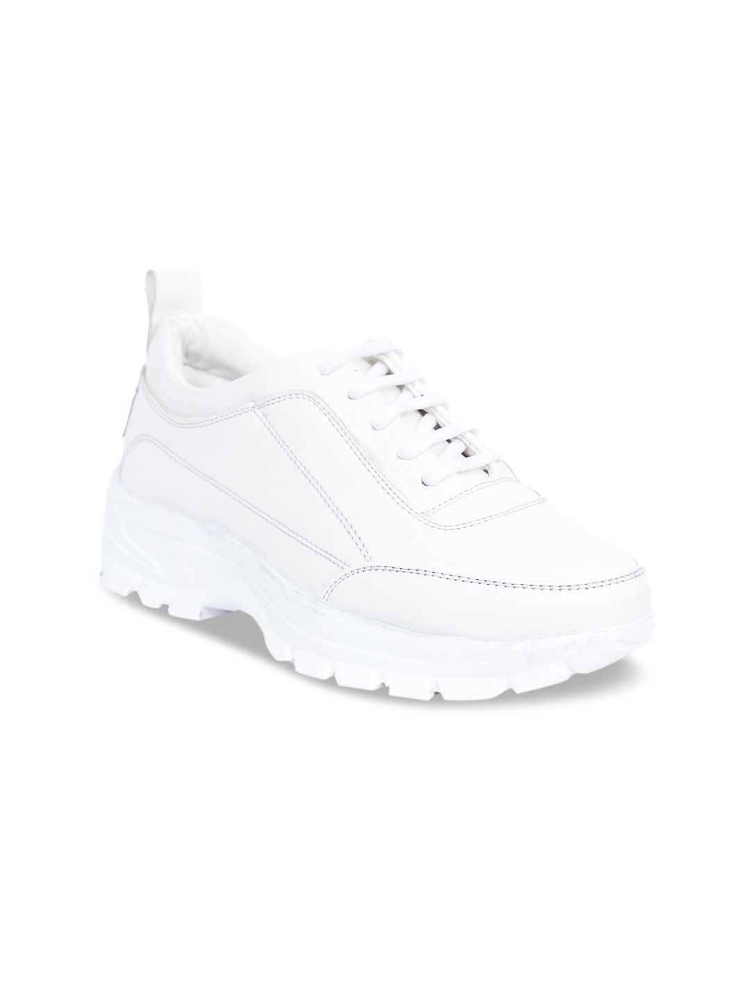 VEGAN BASICS Men White Sneakers