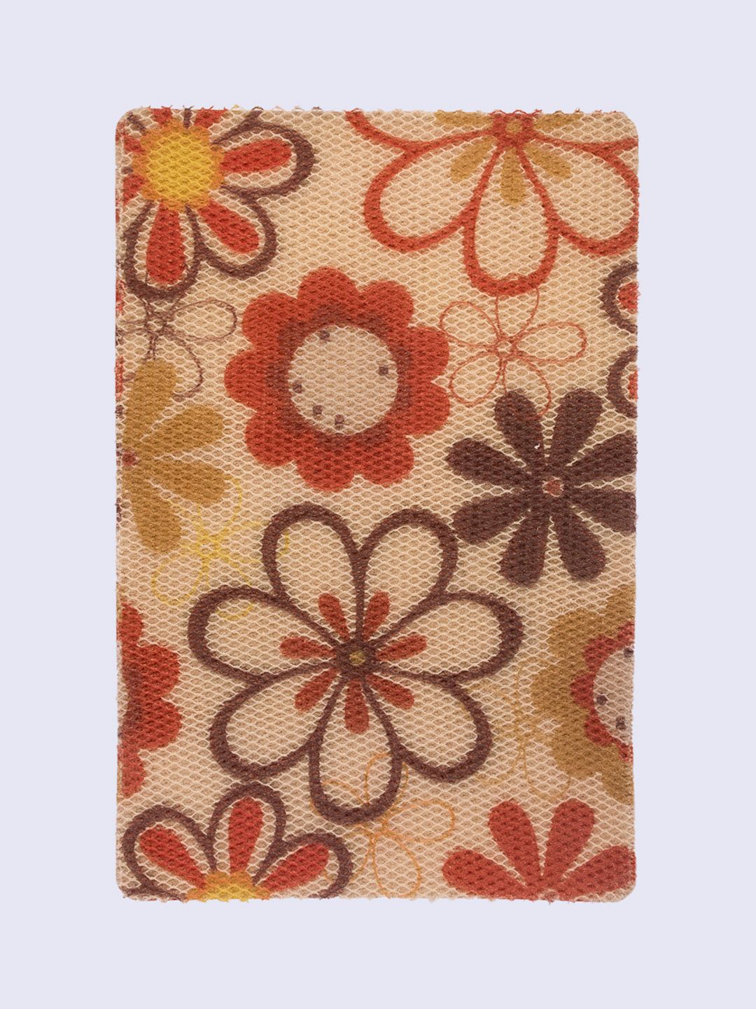 MARKET99 Brown Printed Plastic Anti Skid Indoor Mat Price in India