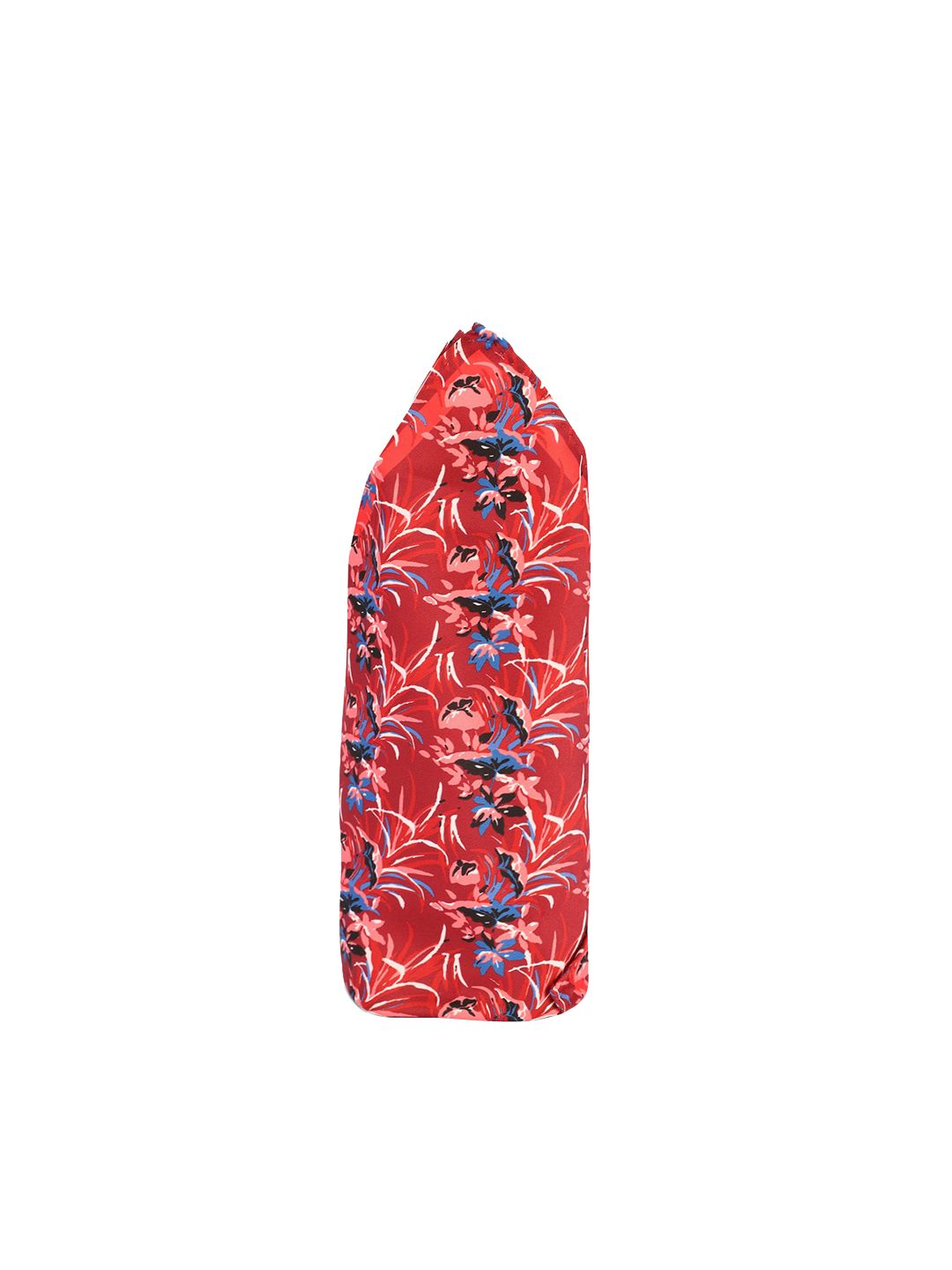 Louis Philippe Men Red & Blue Printed Pocket Square