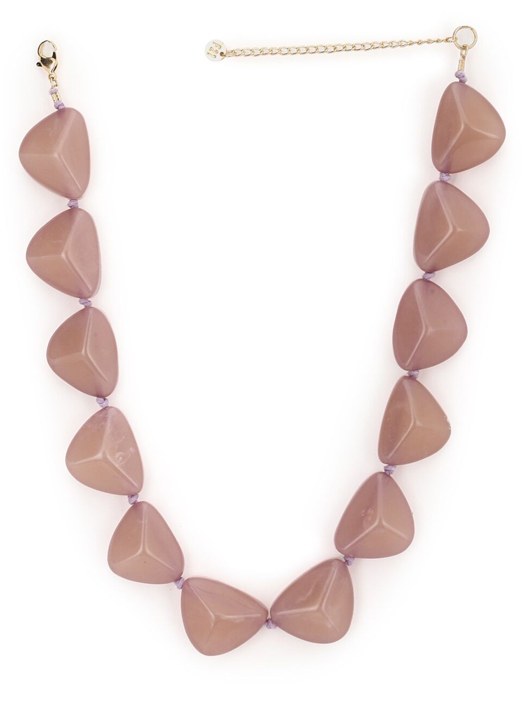 FOREVER 21 Pink & Gold-Toned Necklace Price in India