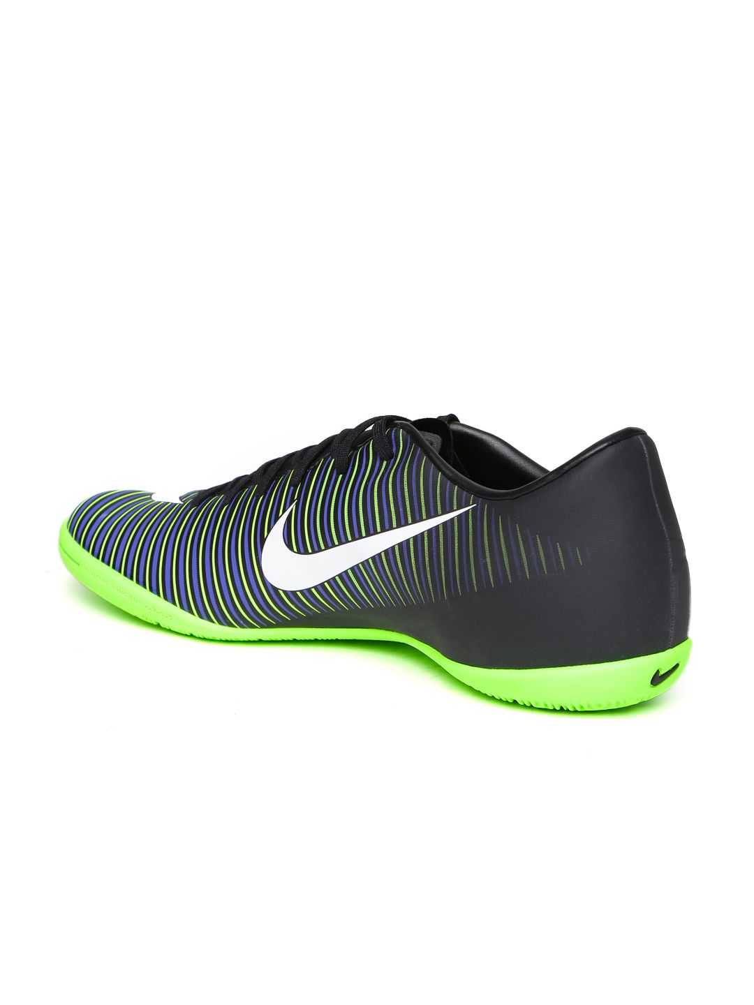 Buy Nike Men Black & Green Mercurialx Victory VI IC Football Shoes