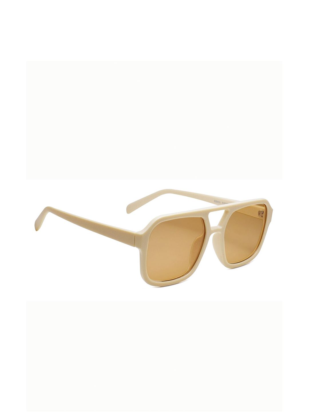 Peter Jones Eyewear Unisex Lens & Brown Square Sunglasses with UV Protected Lens - 98062CR Price in India