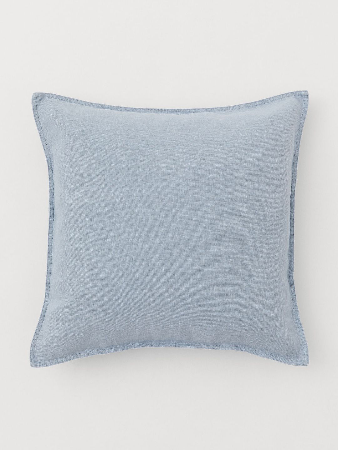H&M Blue Washed Linen Cushion Cover Price in India