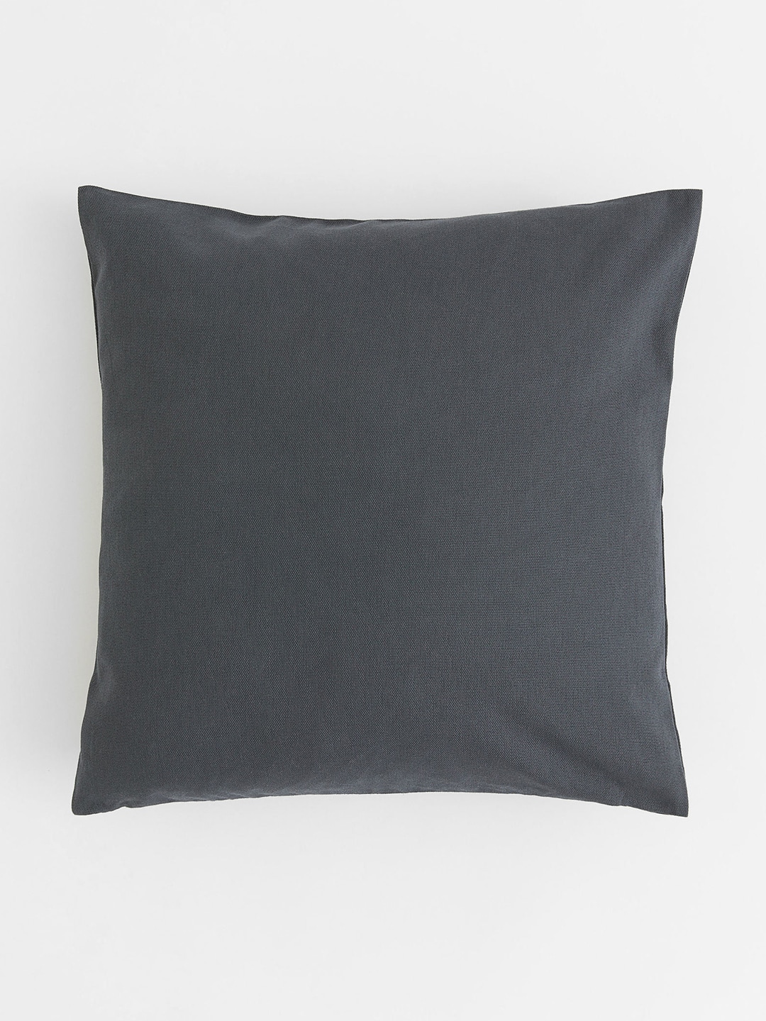 H&M Grey Cotton Canvas Cushion Cover Price in India