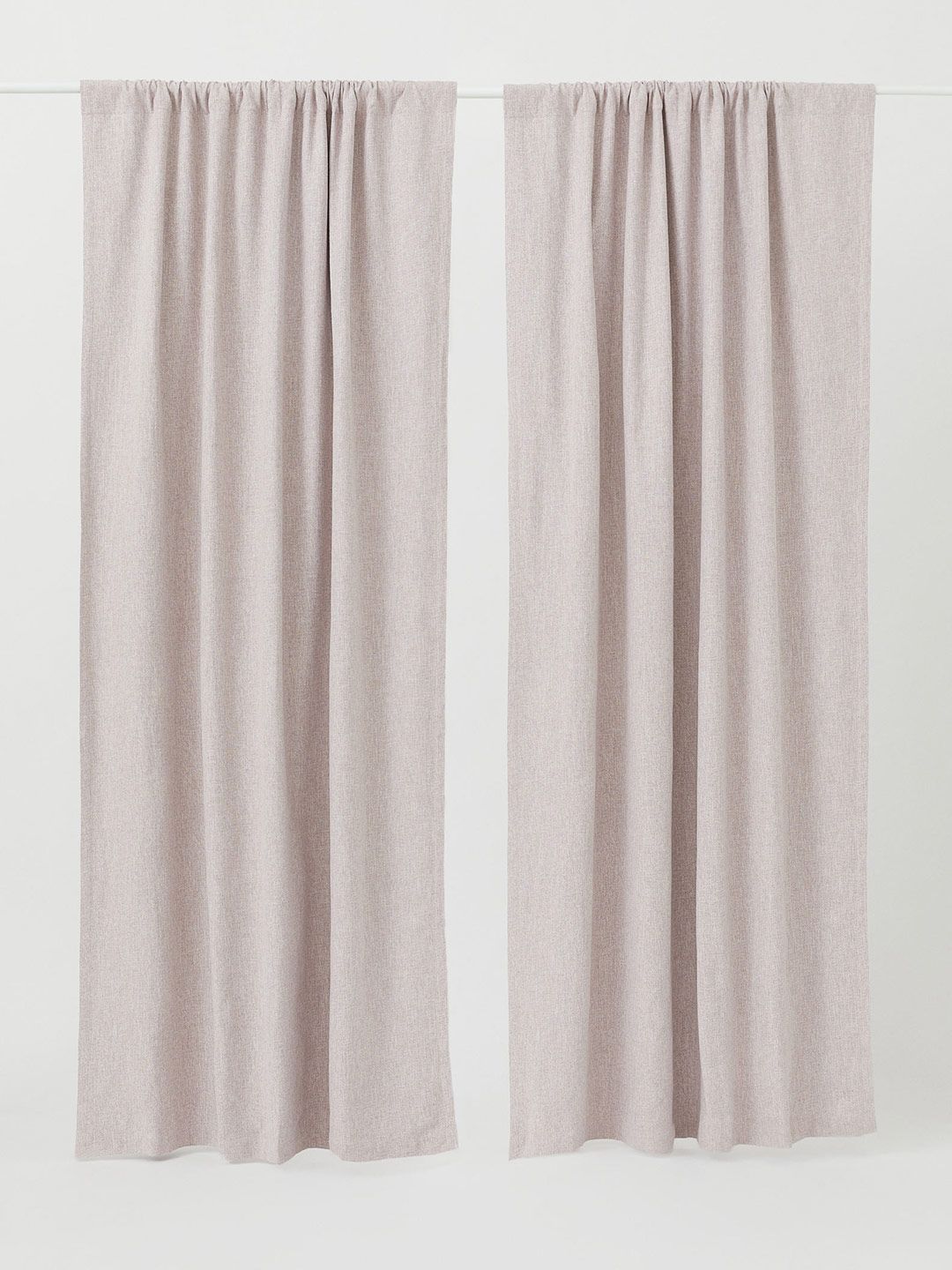 H&M Pink 2-Pack Blackout Curtains Price in India