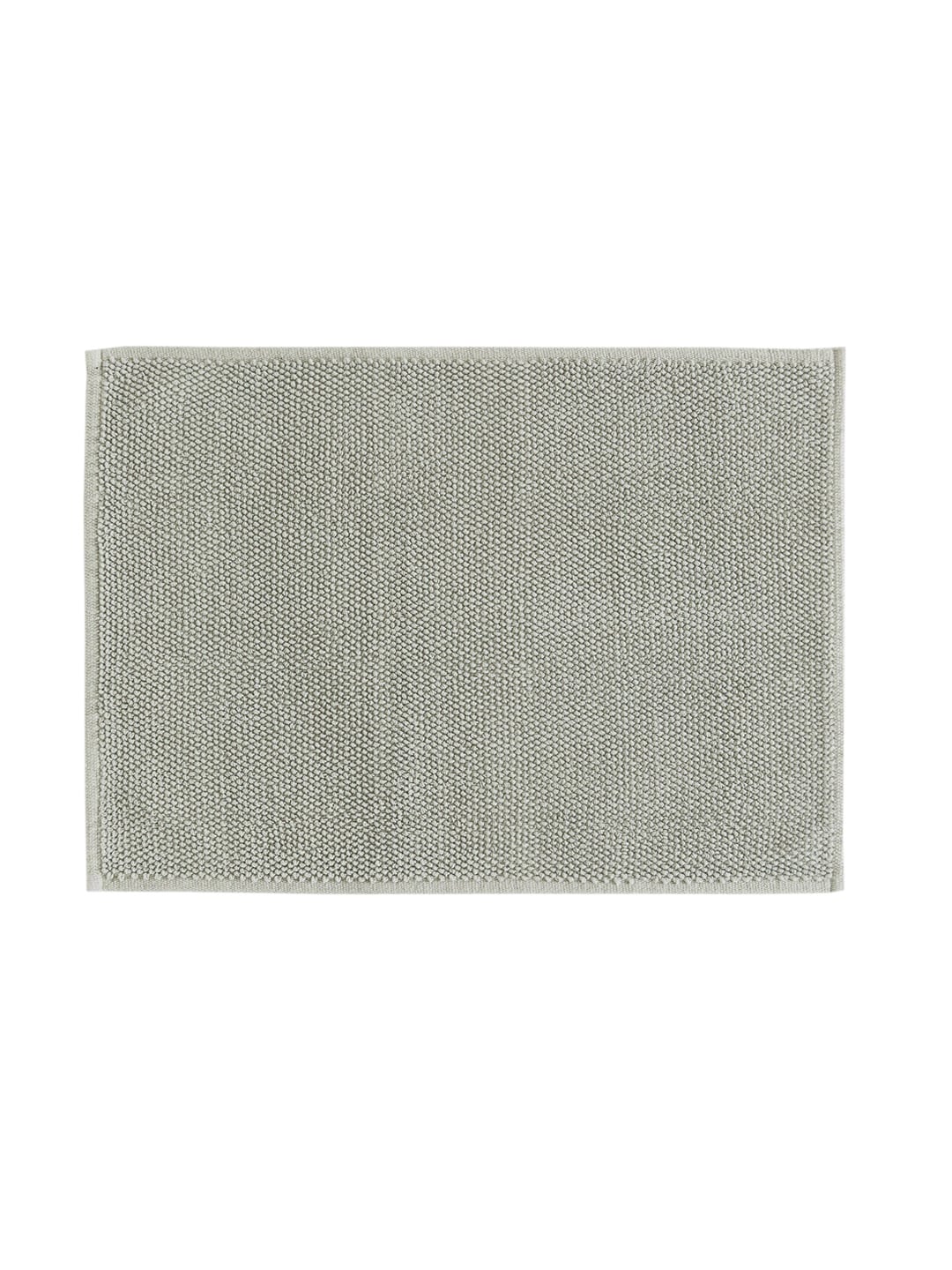 H&M Green Solid Cotton Bath Mat Price in India