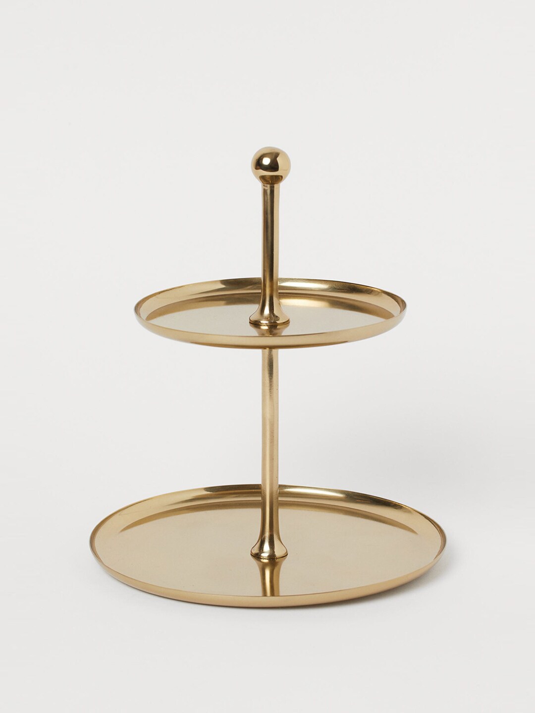 H&M Gold-Toned Metal Cake Stand Price in India