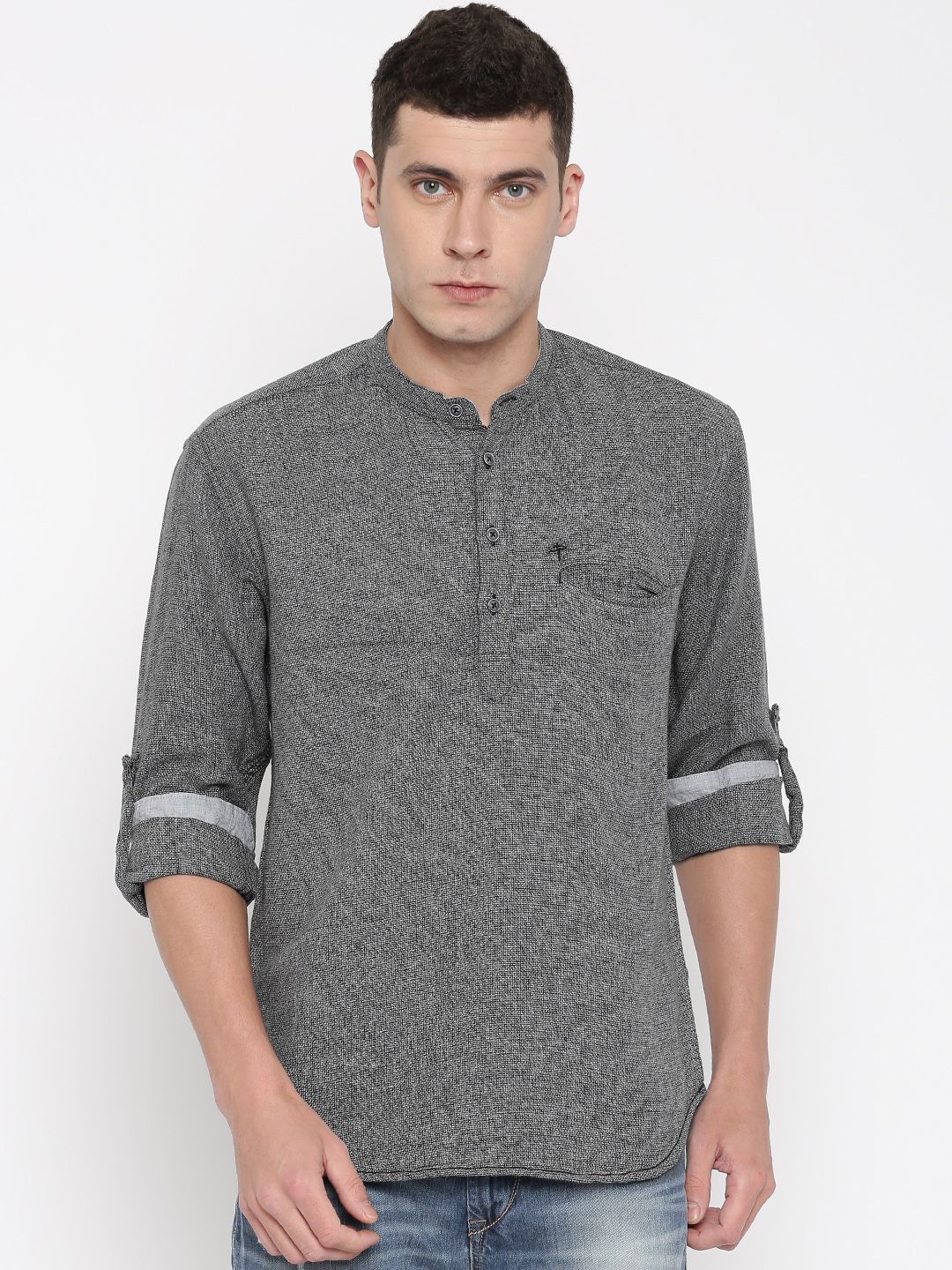 pirotaku0101です Buy PIVOTO Men Blue Solid Straight Short Kurta - Kurtas for Men