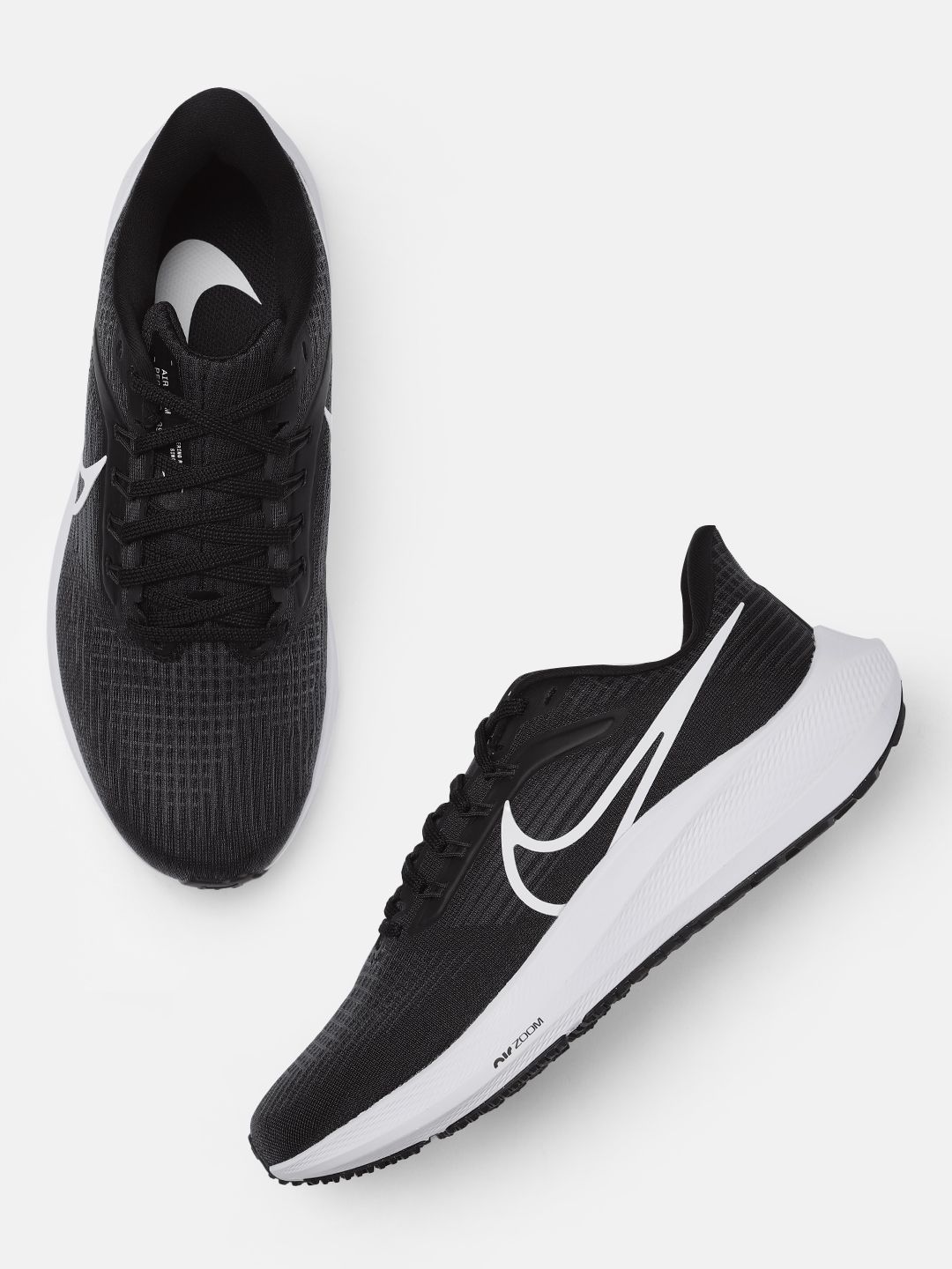 Nike Women Black Air Zoom Pegasus 39  Road Running Shoes Price in India