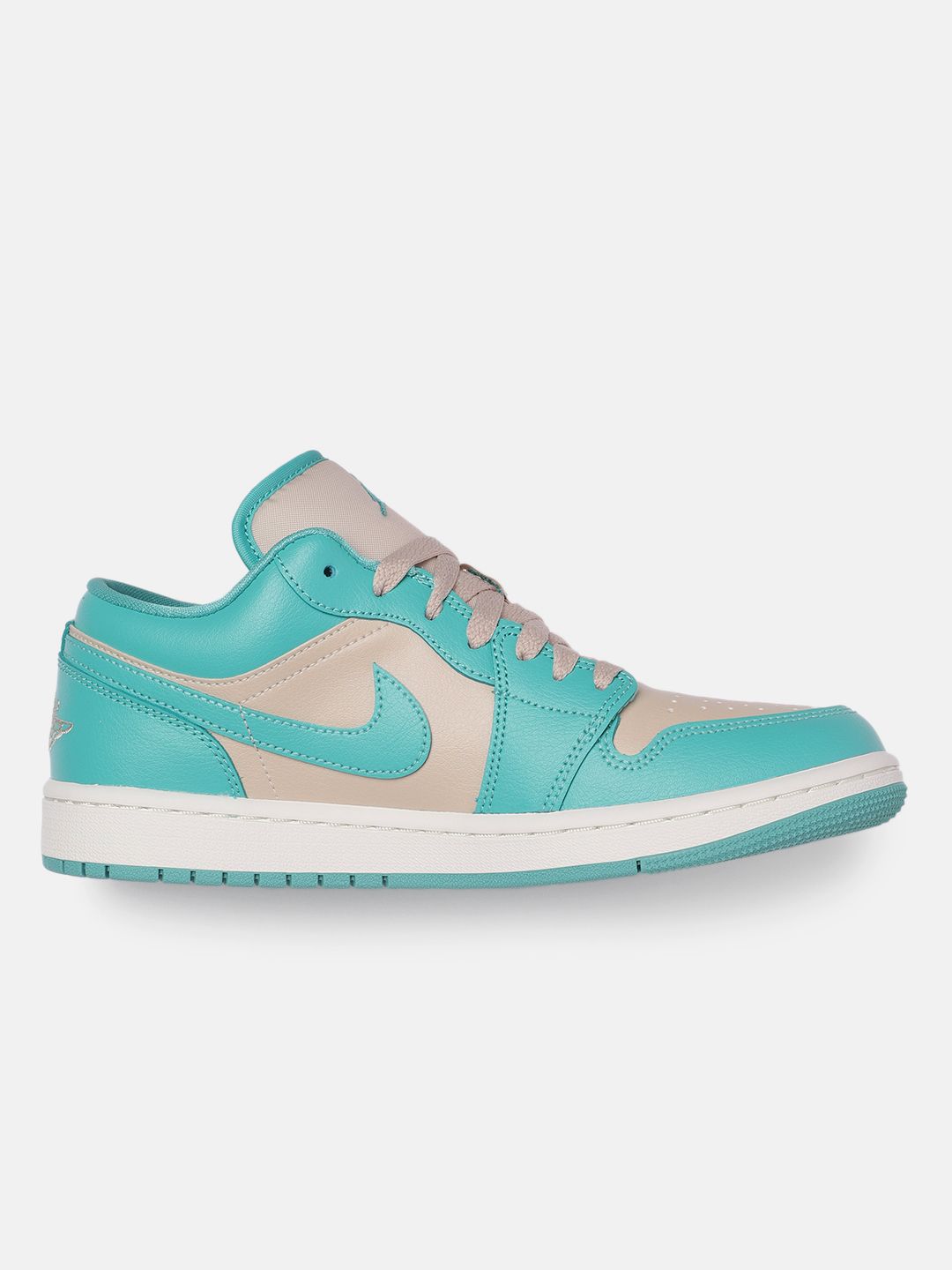 Buy Nike Women Teal Air Jordan 1 Low Basketball Shoes - Sports