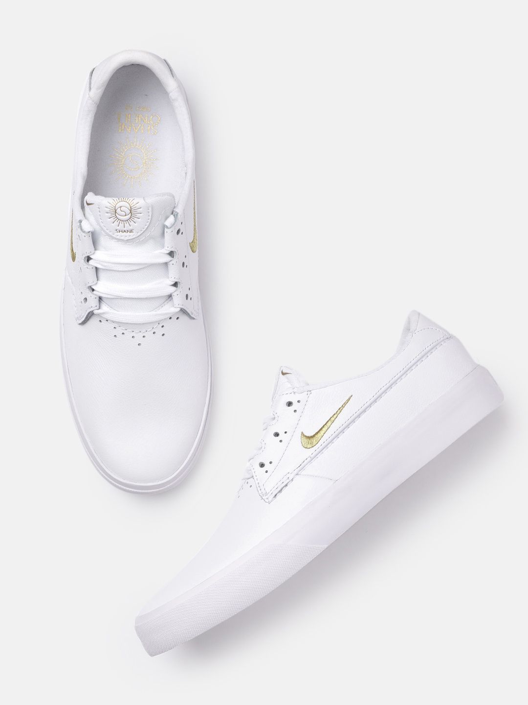 Nike Unisex White SB Shane PRM Skate Shoes Price in India