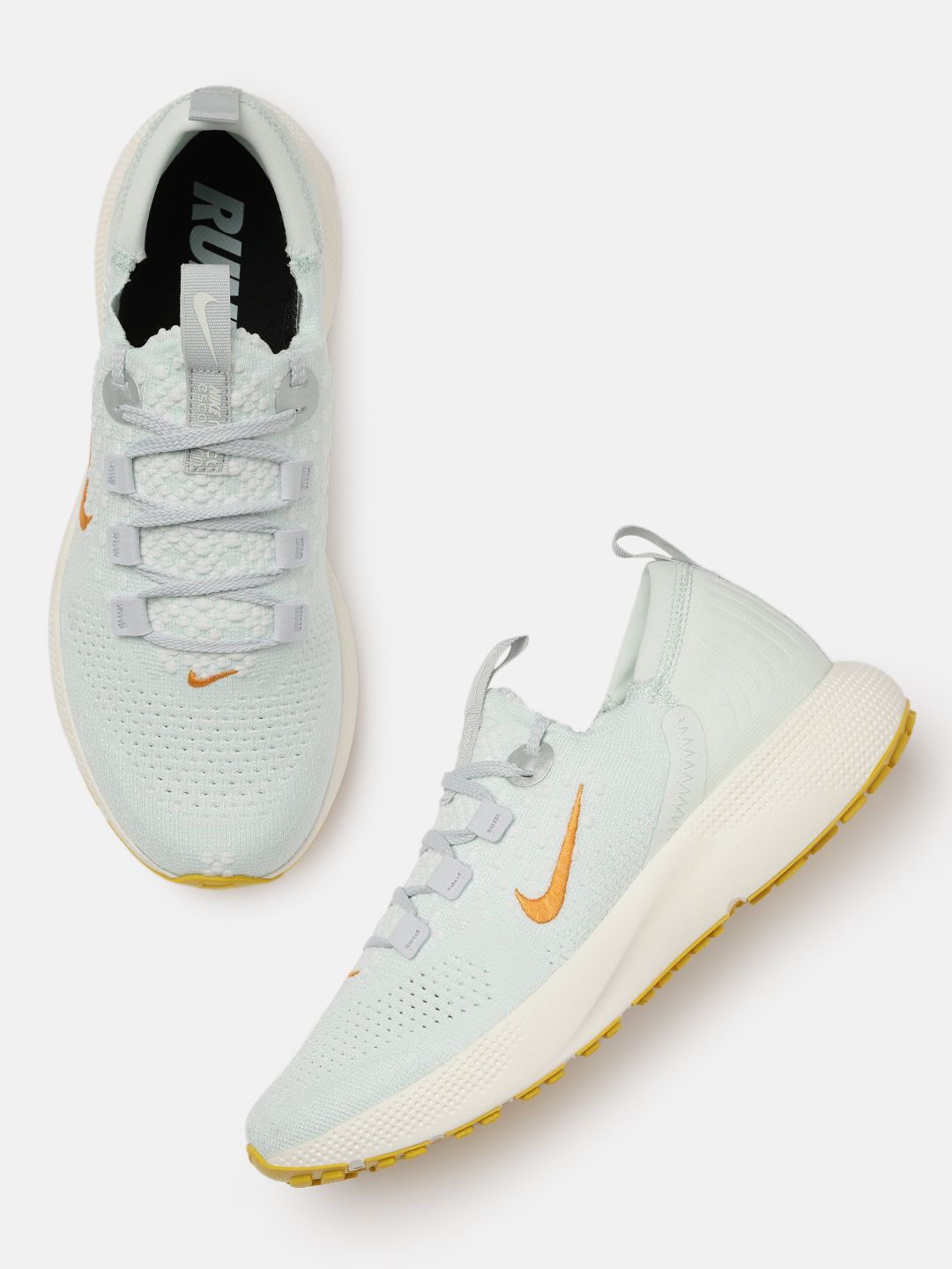 Nike Women Green REACT ESCAPE RN FK Running Shoes Price in India