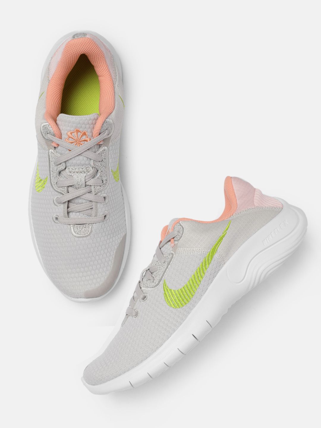 Nike Women Green Textile FLEX EXPERIENCE RN 11 Next Nature Running Shoes Price in India