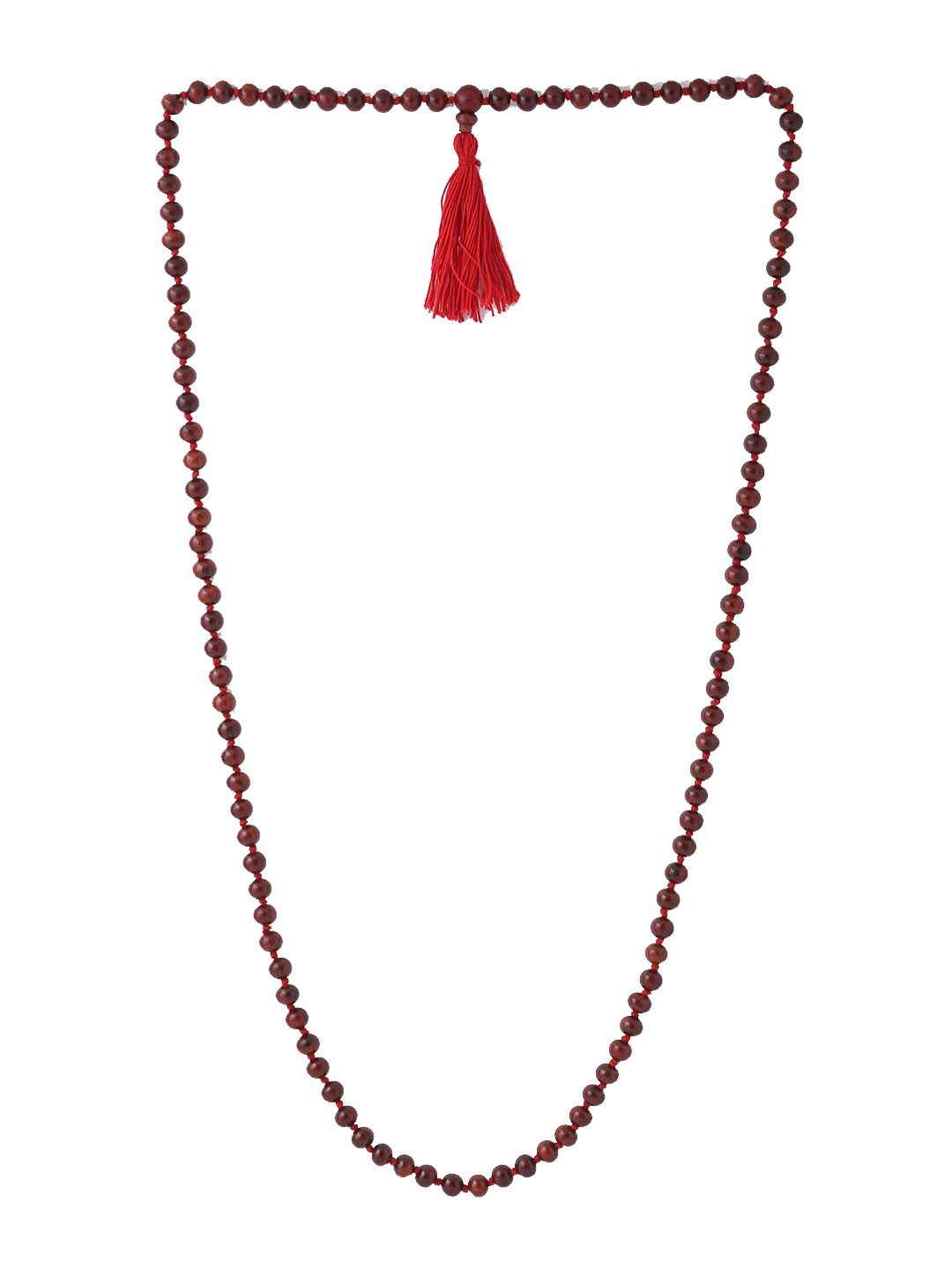 RDK Pure Red Sandalwood (Lal Chandan) Prayer/Japa Mala Bead Size:- 10 MM Price in India