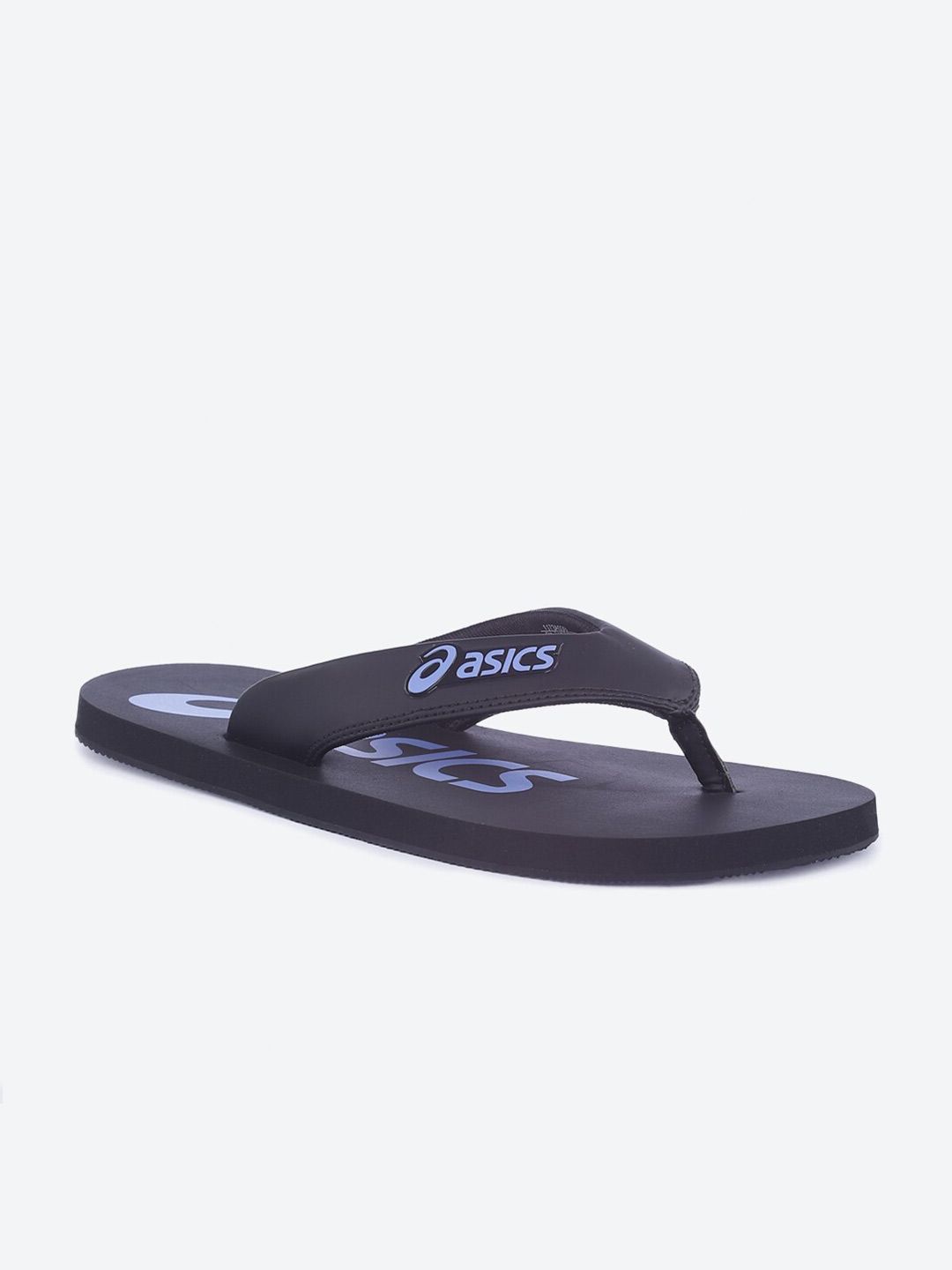 ASICS Unisex Black & Blue Zorian BM Thong Flip-Flops Price in India